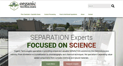 Desktop Screenshot of organictech.com