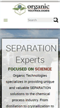 Mobile Screenshot of organictech.com